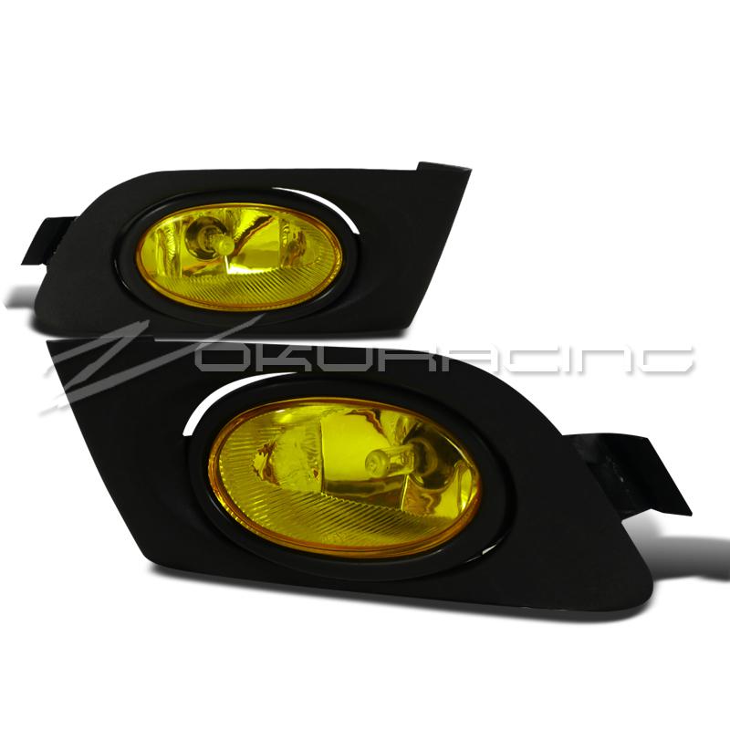 Buy 20012003 HONDA CIVIC 2DR/4DR YELLOW FOG LIGHTS+SWITCH in Los