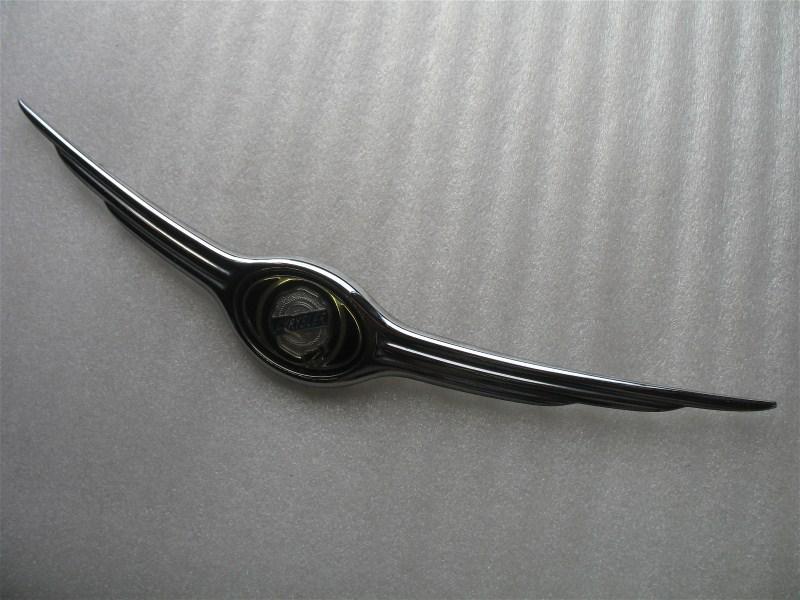 2007 chrysler pt cruiser hood front chrome emblem logo 06 07 08 09 10