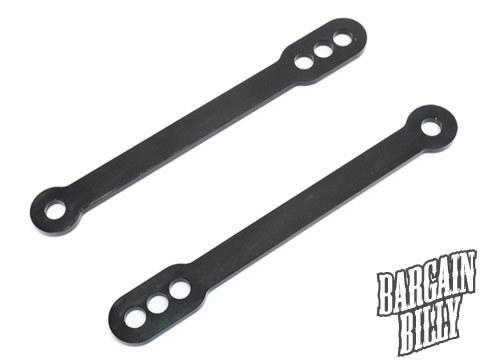 Motorcycle sport bike black lowering links for kawasaki zx6r zx9r zx12r 98-2008