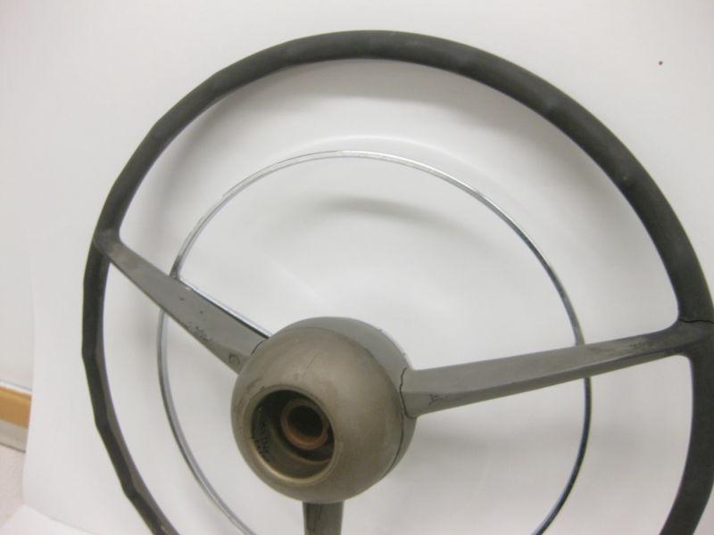 1951 1952 1950 1949 DODGE STEERING WHEEL & HORN RING RARE UNRESTORED HOTROD 50s, US $44.99, image 10