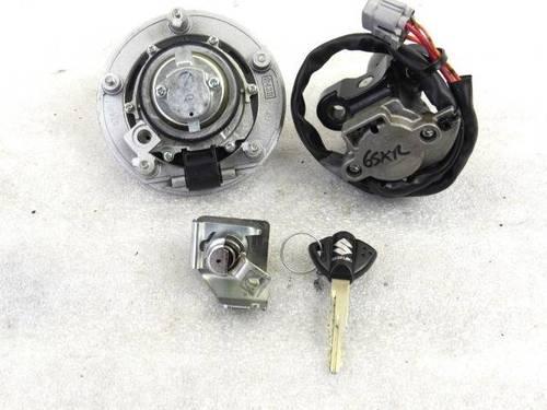 GSXR IGNITION LOCK SET Gas Cap Trunk Suzuki GSXR 600 750 1000, US $163.08, image 8