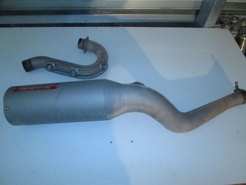 Buy 2005 Yamaha YFZ 450 exhaust pipe muffler header Ron Wood in