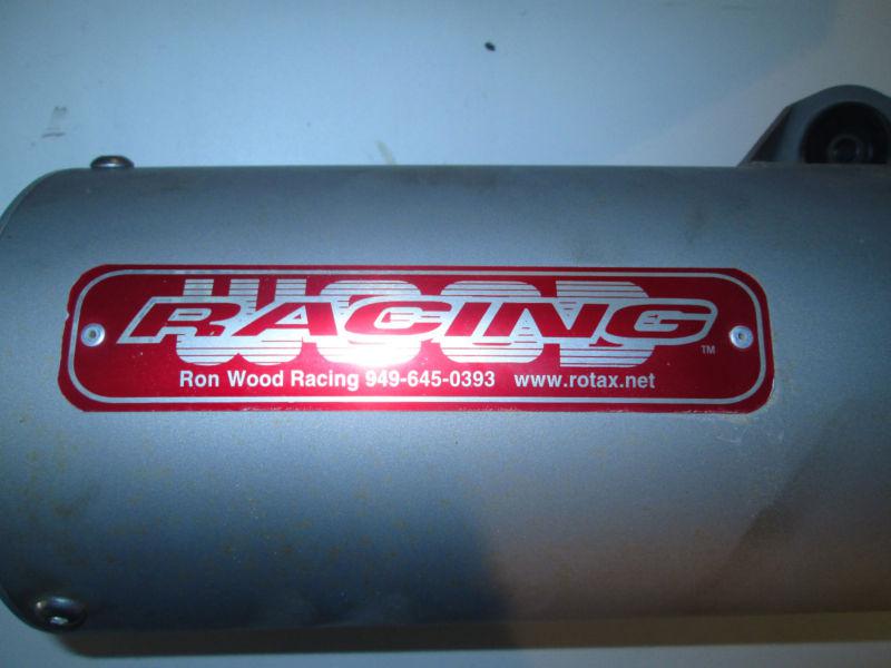 Buy 2005 Yamaha YFZ 450 exhaust pipe muffler header Ron Wood in