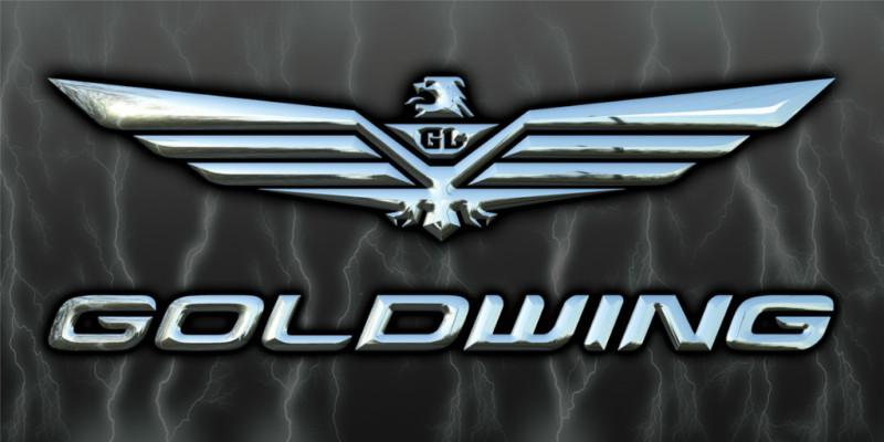 Honda goldwing custom motorcycle banner - goldwing lightning