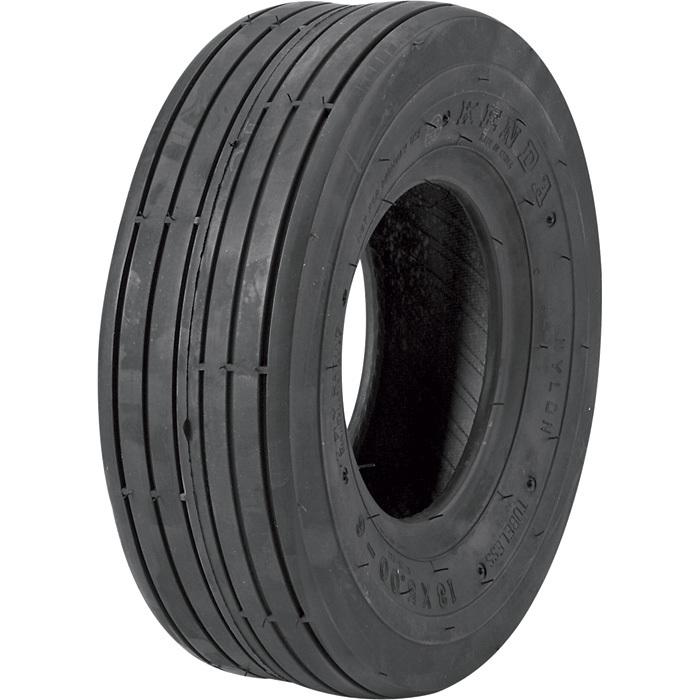 Tubeless ribbed tread replacement tire-15 x 600 x 6 #606-2r-i