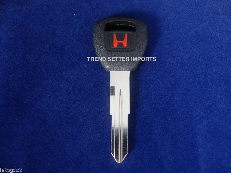 Key blank honda genuine oem uncut accord cr-v odyssey prelude civic/crx del sol
