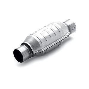 Magnaflow 53005 2 1/4" univeral round catalytic converter 13l x 5 1/8w x 2.25d