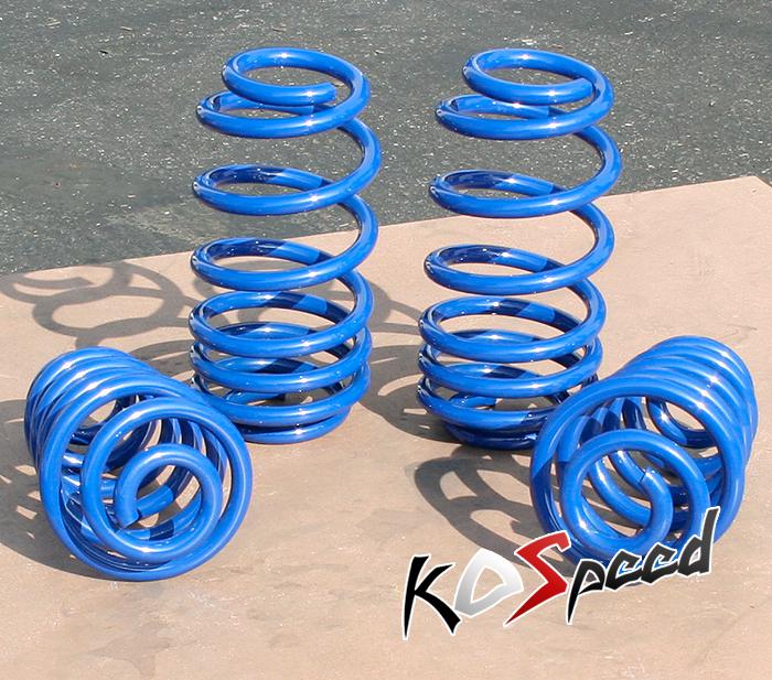 Buy DNA BLUE SUSPENSION LOWERING SPRING/SPRINGS 0205 AUDI A4 1.5"/1.35
