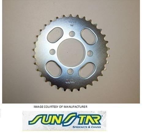 Sunstar 33t rear steel sprocket fits kawasaki klx 110 2002-2012