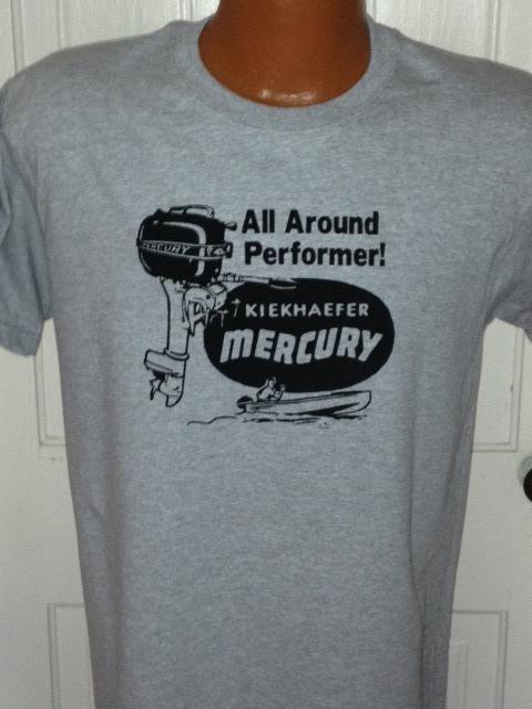 Ke4 vintage mark mercury outboard motor new t shirt mk5 mk7 mark 5 7 
