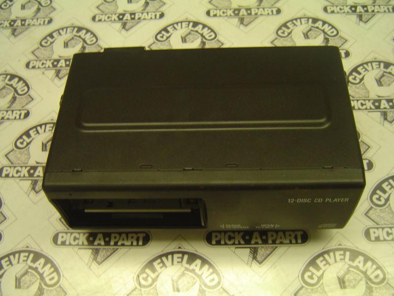 98-04 chevrolet c5 corvette oem 12 disc cd player changer no cartridge