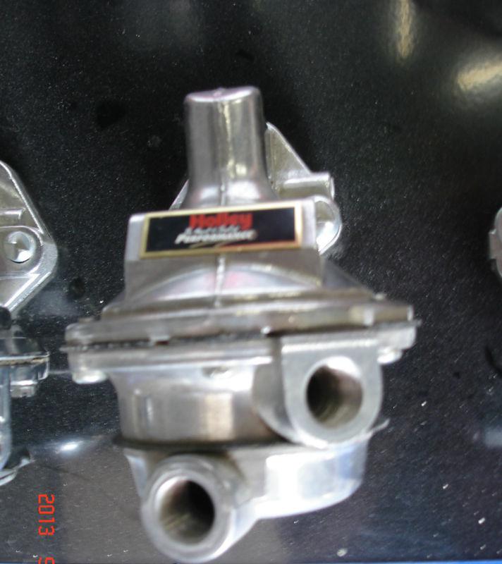 Holley mechanical fuel pump, new, 12-327-2, 7.5-9 psi @130 gph fits sb chevy