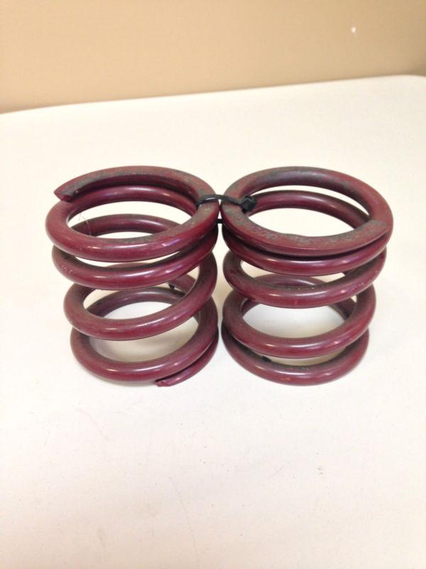 Used pair of eibach  3 1/2" x 2 1/2" diameter x  600 / 1300lb variable springs 