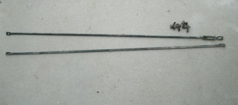 1982-1987 camaro 5.0l 305 v8 radiator support cross bars mounting bracket