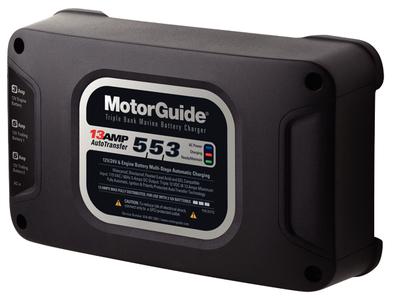 Motorguide 31713 313 CHARGER TRIPLE BANK 5/5/3A, US $179.31, image 1
