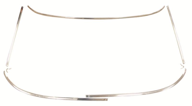 68 69 70 gtx road runner charger coronet windshield trim moulding  set new