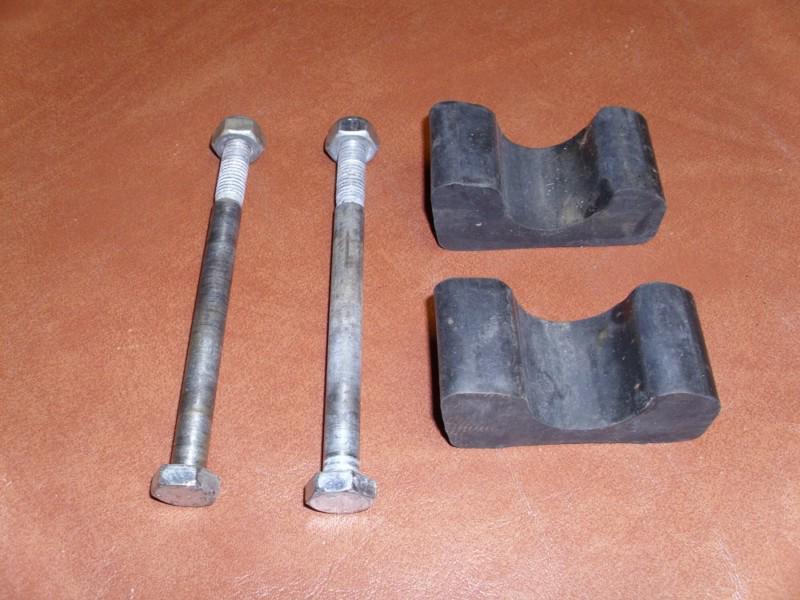 C&a pro ski mounting rubber bumpers and bolts arctic cat