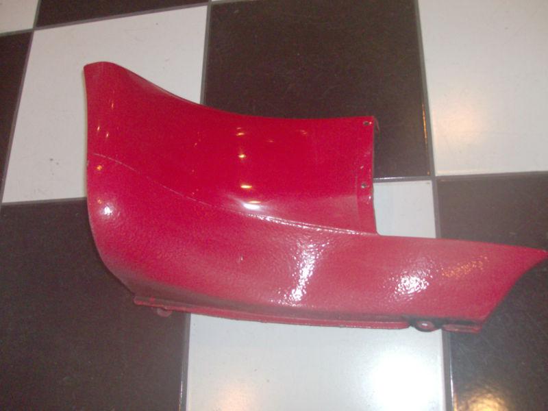 78-89 porsche 930 911 turbo left driver rear bumper extension fender