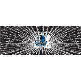 Dallas mavericks team auto truck rear window decal