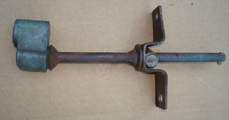 Corvette c3 spare tire tub lock bolt & lock