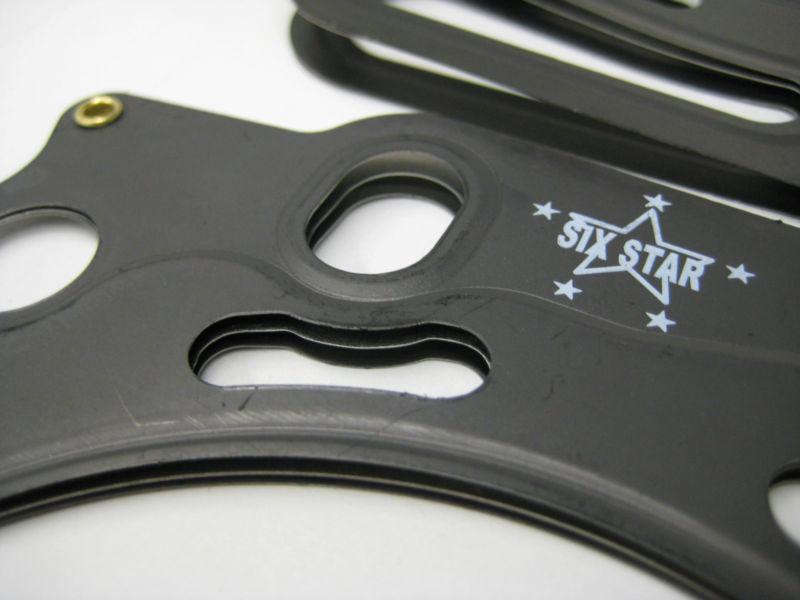 Buy 2 NEW SIX STAR SUBARU EJ25 2.5 SOHC HEAD GASKETS NO RESERVE FREE