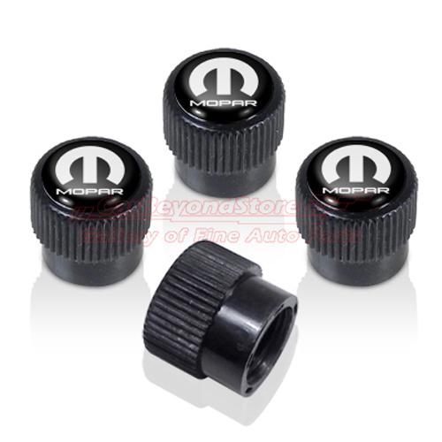 Buy Mopar Logo Black ABS Tire Stem Valve Caps for Jeep Dodge Chrysler, + Free Gift in Scottsdale