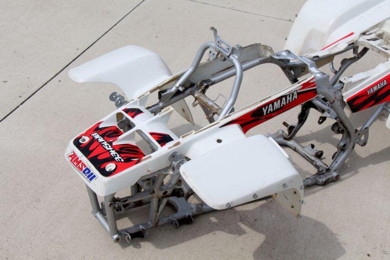 1987-2006 Yamaha Banshee fenders front & rear plastic uncut WHITE w/ graphics G2, US $144.99, image 4
