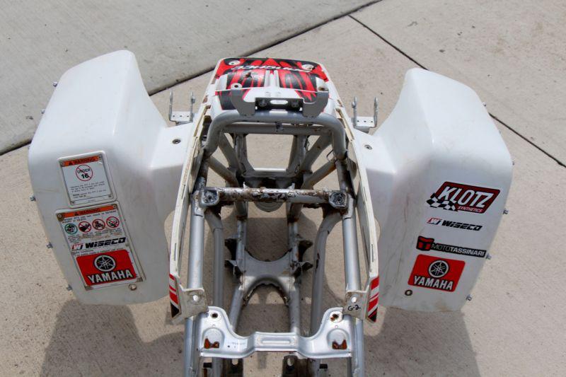 1987-2006 Yamaha Banshee fenders front & rear plastic uncut WHITE w/ graphics G2, US $144.99, image 5