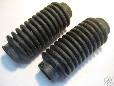Gaiters fork boots triumph pre-unit 650 500 & all t20 uk made gaiter set