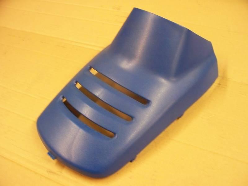 New oem suzuki lt160 ltf160 160 front nose blue atv *b579