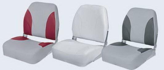 Deluxe folding boat fishing seats