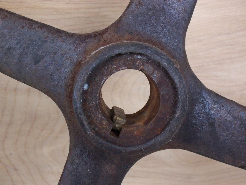 Vintage wooden steering wheel , US $20.50, image 4