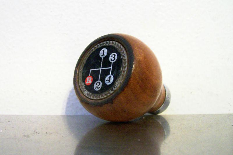 Buy WOOD SHIFT KNOB 1949 1979 VW BUG BUS GHIA TYPE 3 FITS STOCK GEAR