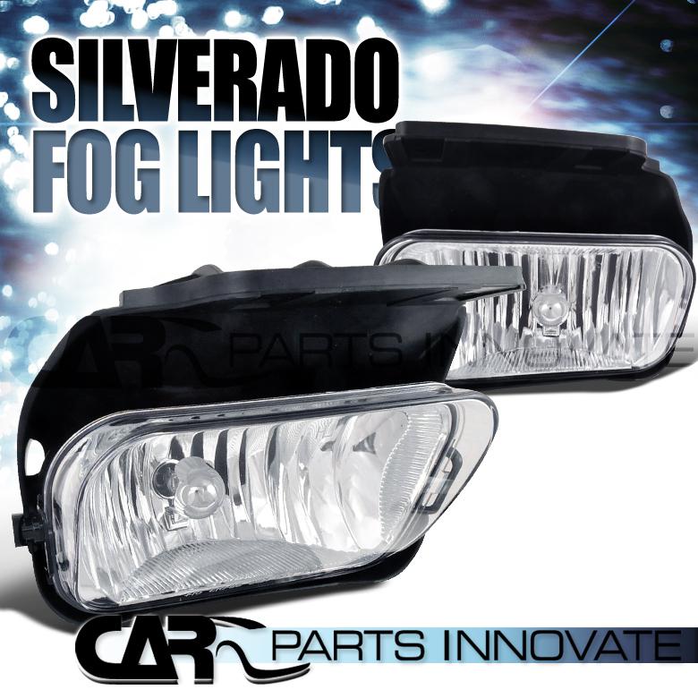 Buy CHEVY 0306 SILVERADO AVALANCHE CLEAR FOG DRIVING LIGHTS+SWITCH in