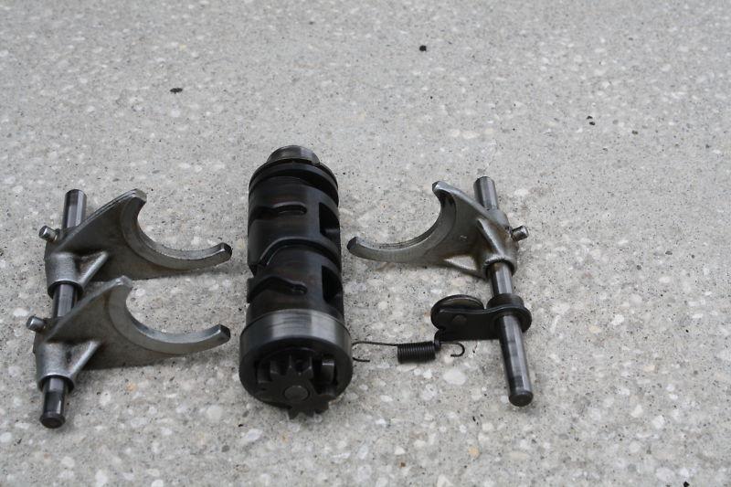 1978 suzuki gs 750 gs750 dragbike gear shifter drum shift fork forks barrel