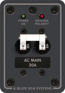 Blue sea panel ac main 120vac 30a 8077