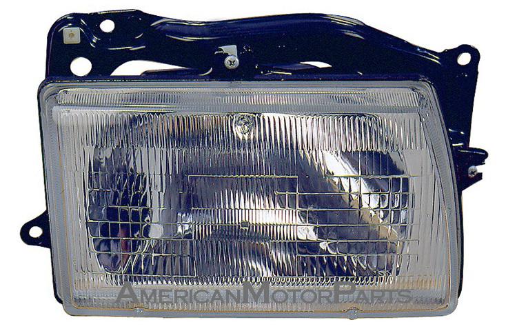Right passenger side replacement headlight 88-93 ford festiva - e8bz13008a