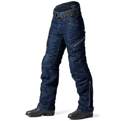 Bmw genuine motorcycle city 2 denim pants - size l - color indigo