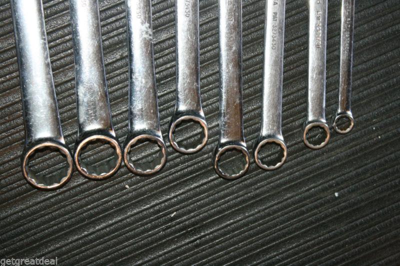 SNAP-ON TOOLS STANDARD LENGHT COMBINATION WRENCH 12-POINT SET 8pc, US $200.00, image 3