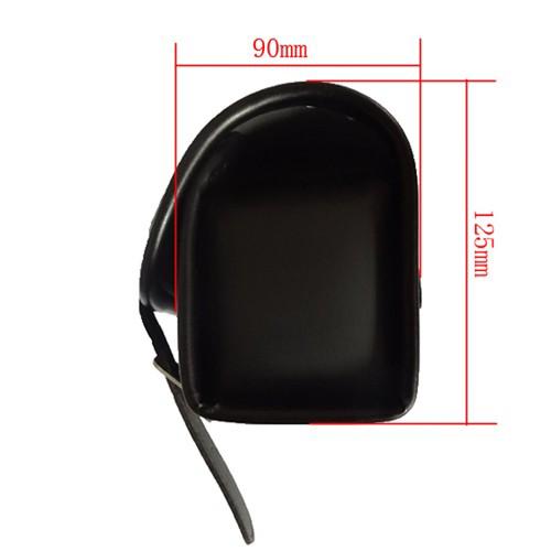 BLACK FORK MOUNT MOTORCYCLE TOOL FORK BAG GEAR POUCH STUDS CRUISER CHOPPER BIKER, US $8.99, image 5