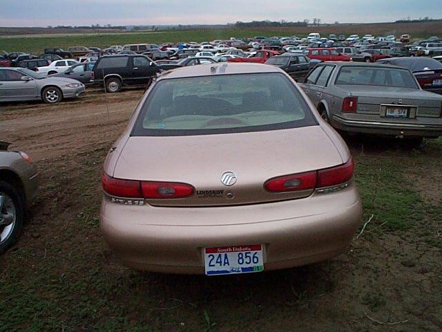 1997 mercury sable inner trunk tail light lamp right