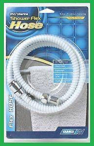 Hose flexible  camco 43717 60" shower white high quality