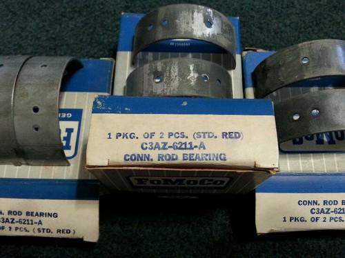 Fomoco conn. rod bearings c3az-6211-a