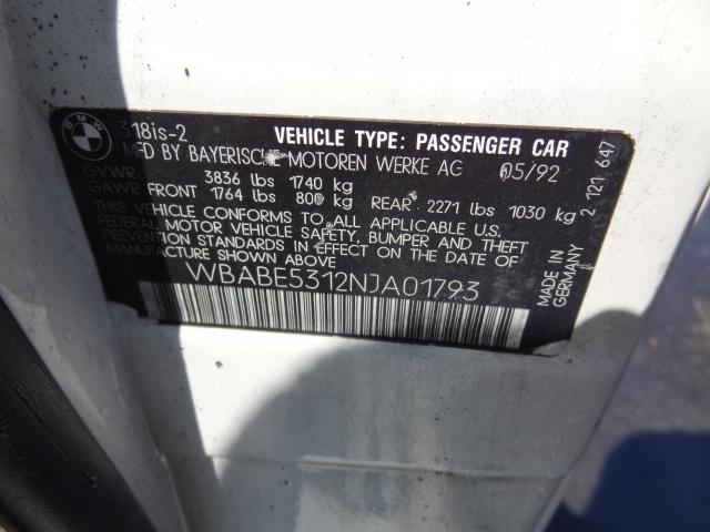 1992 BMW 318is 5-Speed 2-Door Power Everything Leather - GREAT PARTS CAR or FIX!, US $1,150.00, image 6