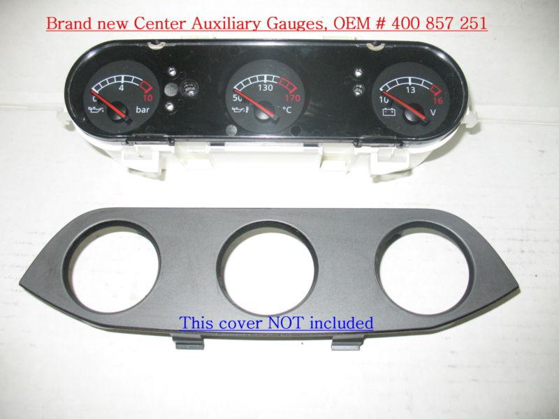 Lamborghini gallardo "brand new" center auxiliary gauges oem # 400 857 251