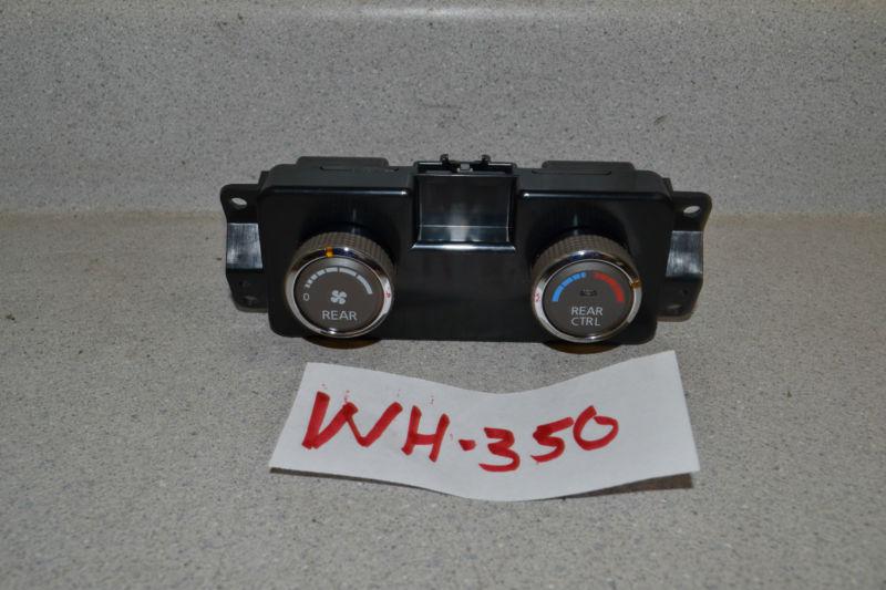 2007  nissan quest overhead console  climate control oem