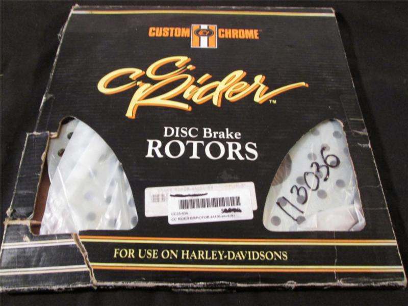Buy Custom Chrome Rider Brake Rotor for Harley Davidson in Spring Grove