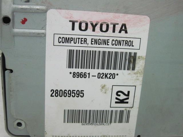 ECU ECM COMPUTER Corolla 2006 06 2007 07 Auto 89661-02K20 534576, US $109.99, image 3
