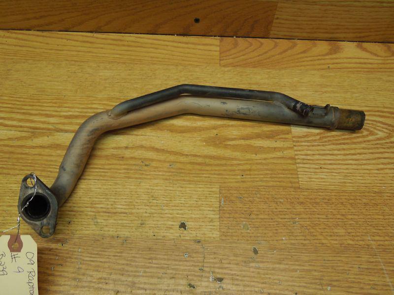 Yamaha raptor 90 oem head pipe #9b239