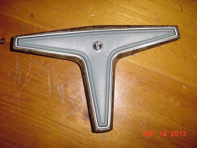 1973-1979 pontiac steering wheel horh pad contact lemans firebird models